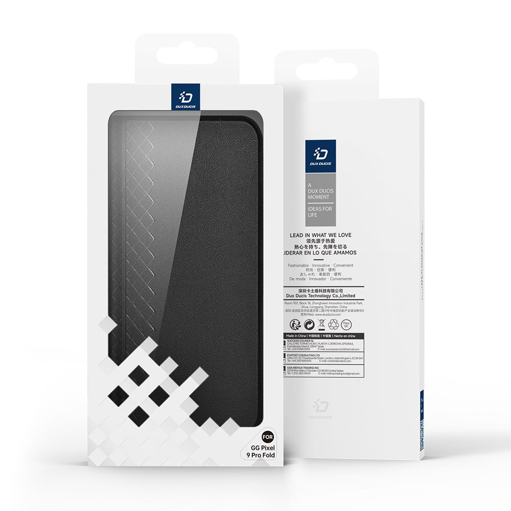 Deksel for Google Pixel 9 Pro Fold, DUX DUCIS, Glitrende, Rosa