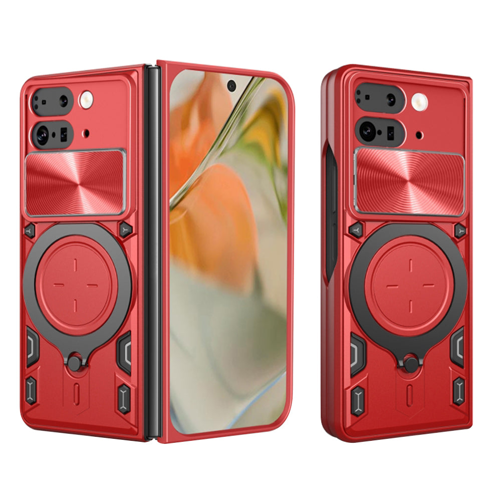 Deksel for Google Pixel 9 Pro Fold, Techsuit, CamGuard Pro, Rød