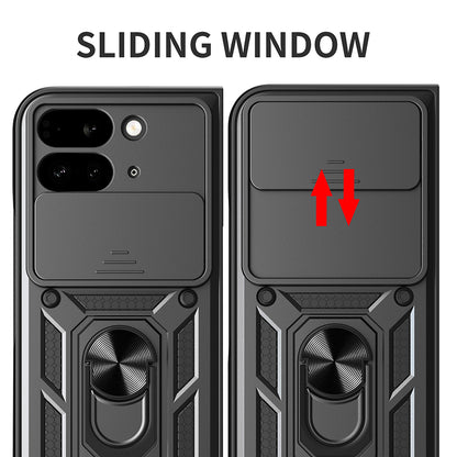 Deksel for Google Pixel 9 Pro Fold, Techsuit, CamShield, Grønn