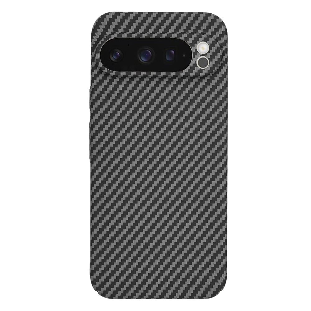 Deksel for Google Pixel 9 Pro, Techsuit, Carbonite FiberShell, Svart