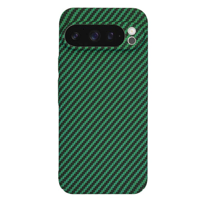 Deksel for Google Pixel 9 Pro, Techsuit, Carbonite FiberShell, Grønn