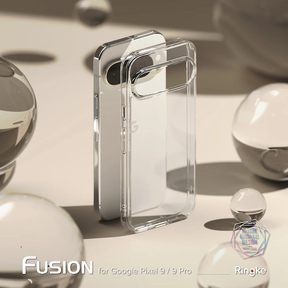 Deksel for Google Pixel 9 Pro XL, Ringke, Fusion, Transparent