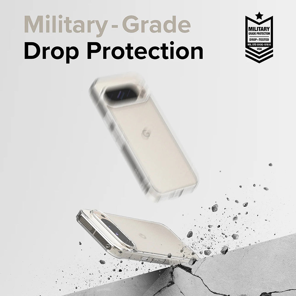Deksel for Google Pixel 9 Pro XL, Ringke, Fusion, Frostet Transparent