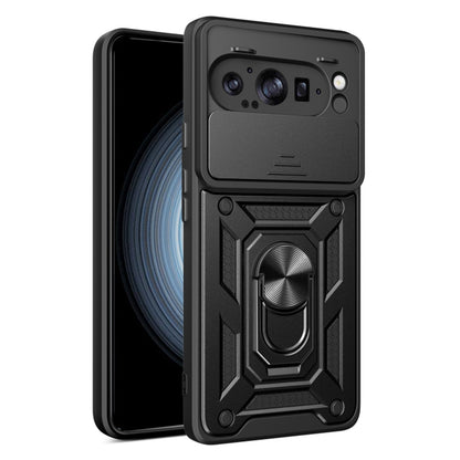Deksel for Google Pixel 9 Pro XL, Techsuit, CamShield, Svart