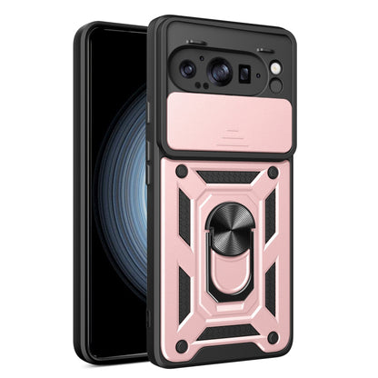 Deksel for Google Pixel 9 Pro XL, Techsuit, CamShield, Rosa