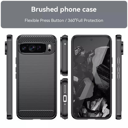 Deksel for Google Pixel 9 Pro XL, Techsuit, Karbon, Blå