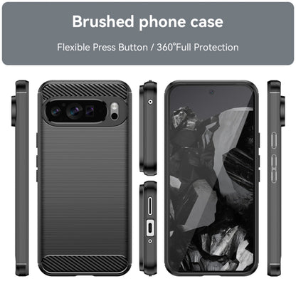 Deksel for Google Pixel 9 Pro XL, Techsuit, Karbon, Svart