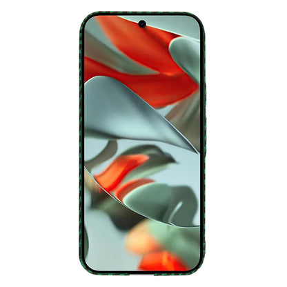 Deksel for Google Pixel 9 Pro XL, Techsuit, Carbonite FiberShell, Grønn