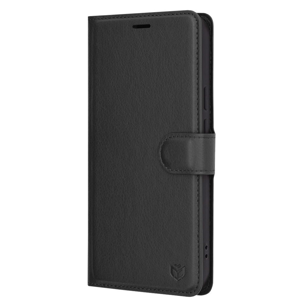 Deksel for Google Pixel 9 Pro XL, Techsuit, Leather Folio, Svart