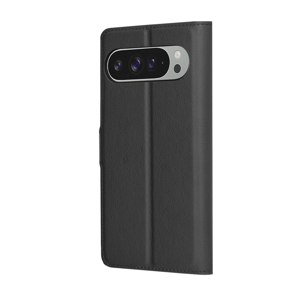 Deksel for Google Pixel 9 Pro XL, Techsuit, Leather Folio, Svart