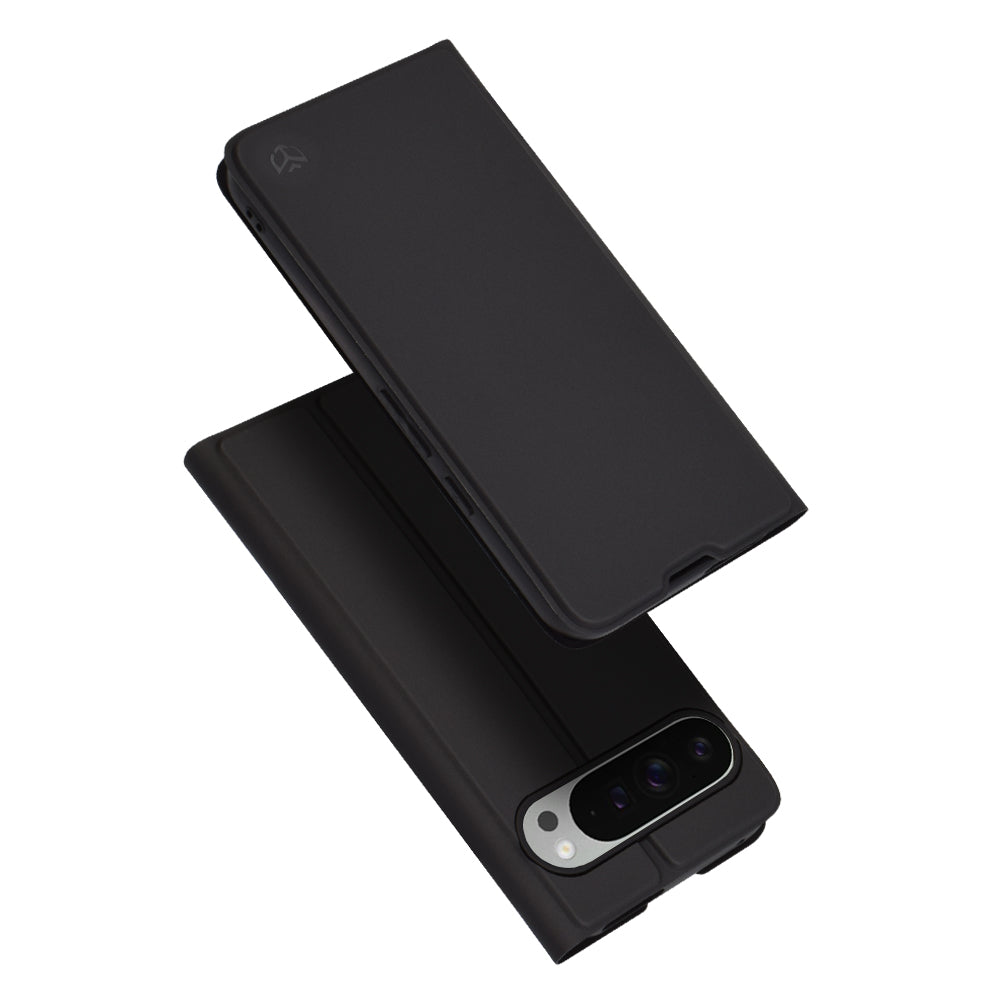 Deksel for Google Pixel 9 Pro XL, Techsuit, Magskin Book, Svart