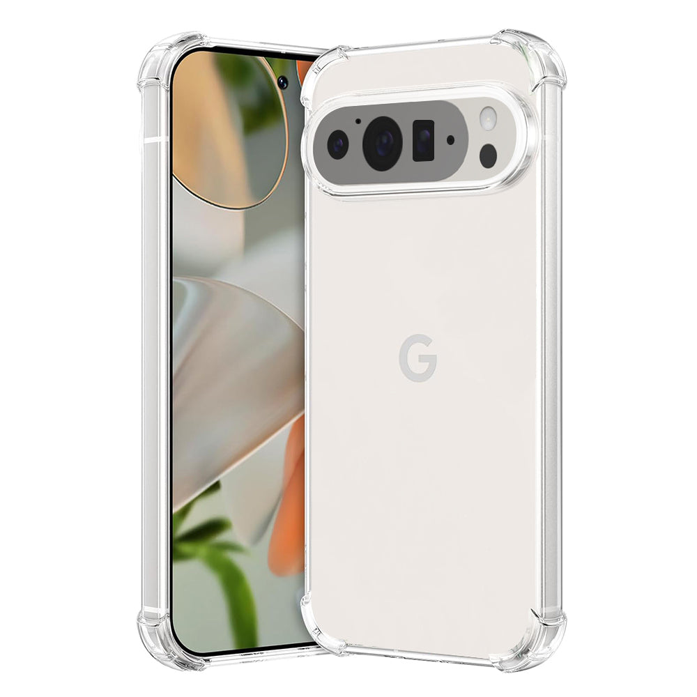 Deksel for Google Pixel 9 Pro XL, Techsuit, Støtsikker Klar, Transparent