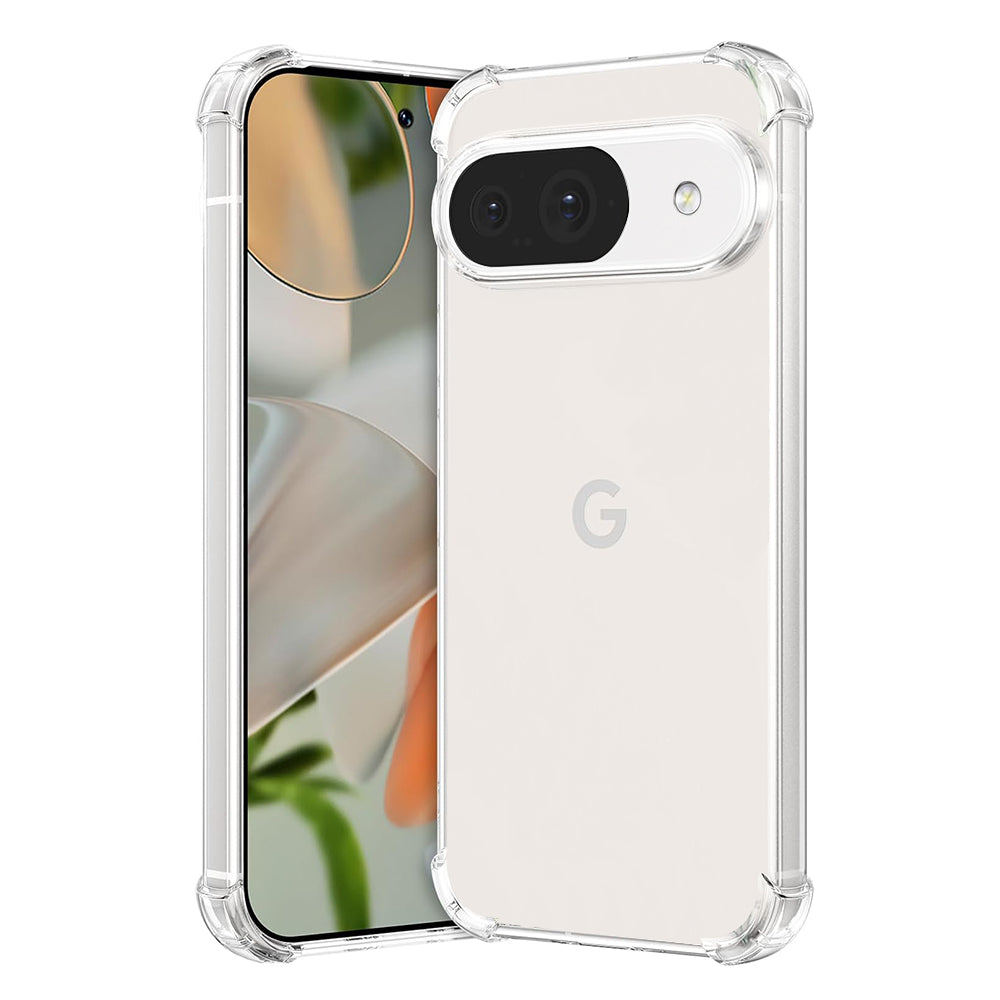 Deksel for Google Pixel 9, Techsuit, Støtsikker Klar, Transparent