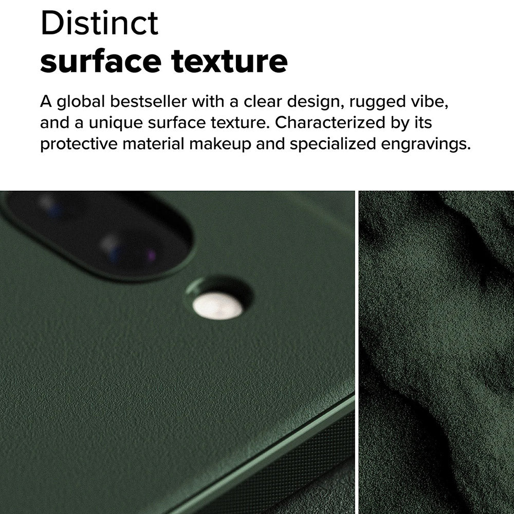 Deksel for Google Pixel 9a, Ringke, Onyx, Mørkegrønn