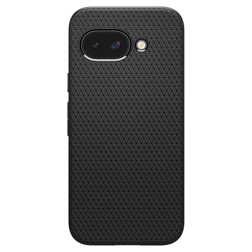 Deksel for Google Pixel 9a, Spigen, Liquid Air, Matt Svart ACS09039