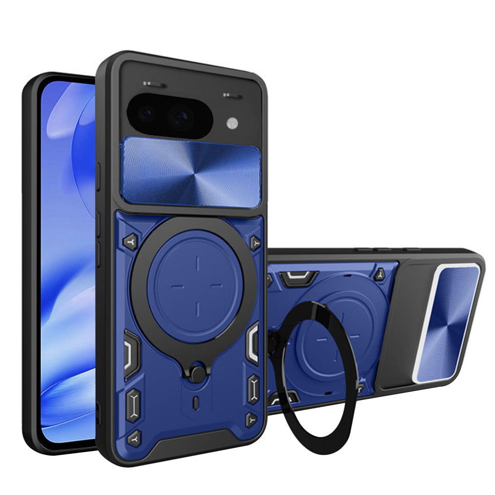 Deksel for Google Pixel 9a, Techsuit, CamGuard Pro, Blå