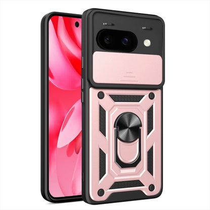 Deksel for Google Pixel 9a, Techsuit, CamShield, Rosa