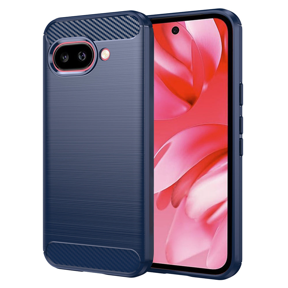 Deksel for Google Pixel 9a, Techsuit, Karbon, Blå