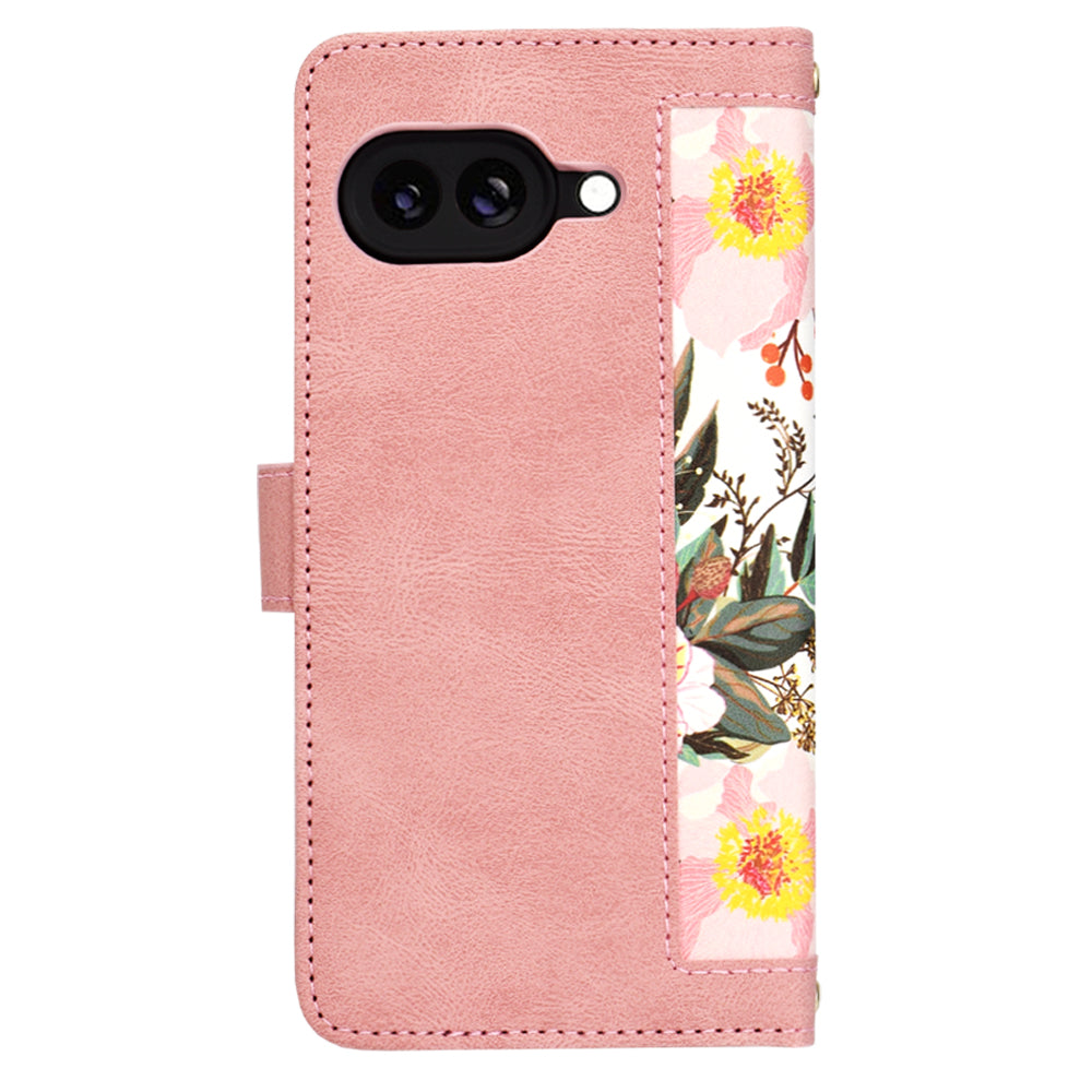 Deksel for Google Pixel 9a, Techsuit, FlipCraft, Rosa