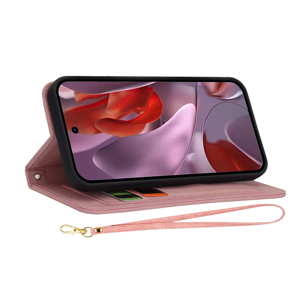 Deksel for Google Pixel 9a, Techsuit, FlipCraft, Rosa