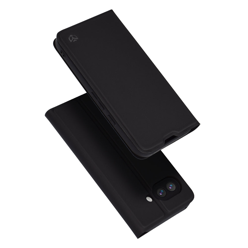 Deksel for Google Pixel 9a, Techsuit, Magskin Book, Svart