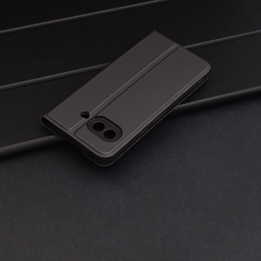 Deksel for Google Pixel 9a, Techsuit, Magskin Book, Svart