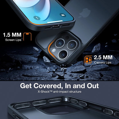 Deksel for Google Pixel 9a, Torras, Guardian, Svart