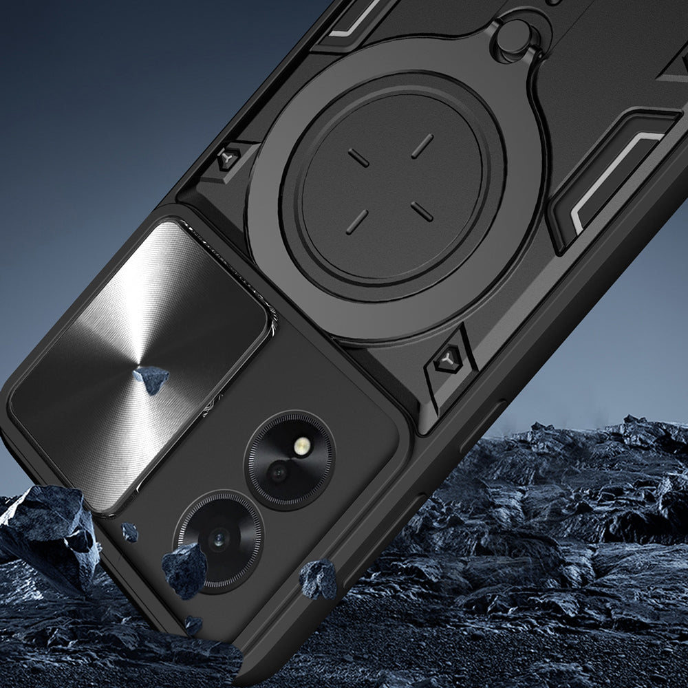 Deksel til Honor 200 Lite, Techsuit, CamGuard Pro, Lilla