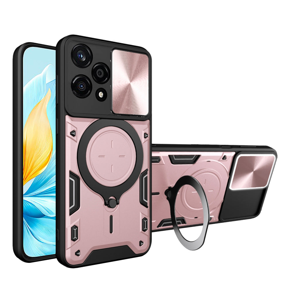 Deksel til Honor 200 Lite, Techsuit, CamGuard Pro, Rosa Gull