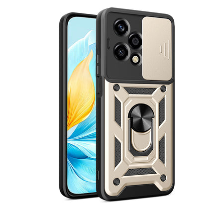 Deksel til Honor 200 Lite, Techsuit, CamShield, Gullfarget