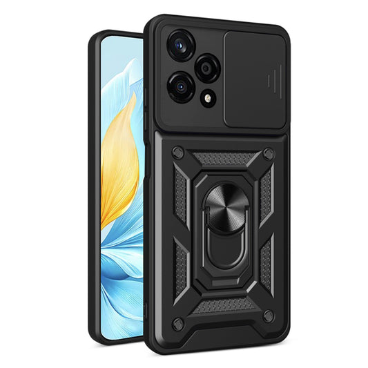 Deksel til Honor 200 Lite, Techsuit, CamShield, Svart