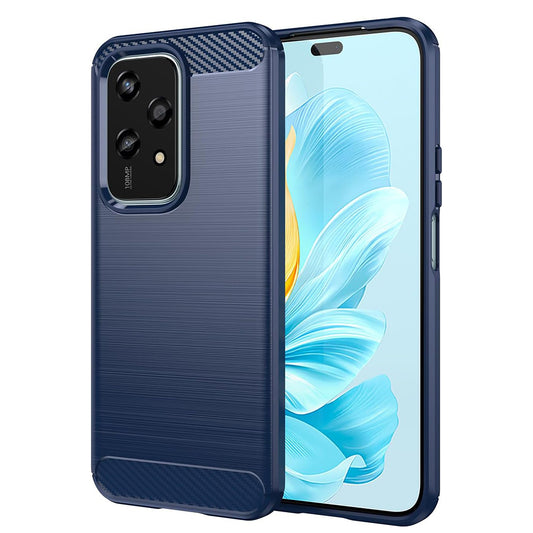 Deksel til Honor 200 Lite, Techsuit, Karbon, Blå