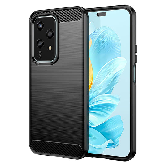 Deksel til Honor 200 Lite, Techsuit, Karbon, Svart