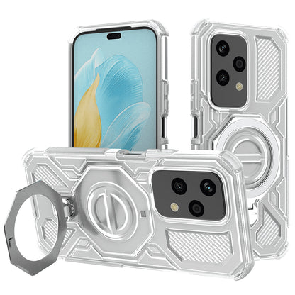 Deksel for Honor 200 Lite, Techsuit, Carbon Shield Pro, Hvit