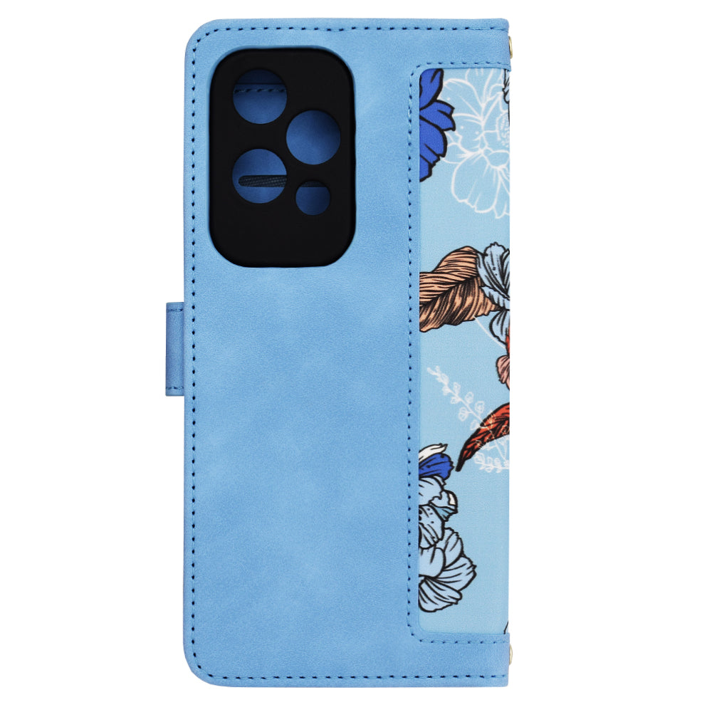 Deksel til Honor 200 Lite, Techsuit, FlipCraft, Blå