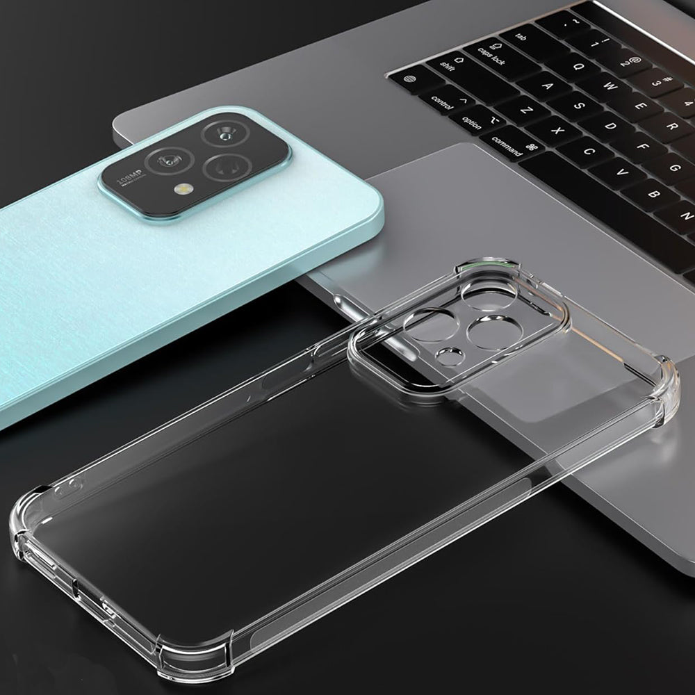 Deksel til Honor 200 Lite, Techsuit, Støtsikker Klar, Transparent