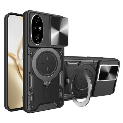 Deksel for Honor 200 Pro, Techsuit, CamGuard Pro, Svart