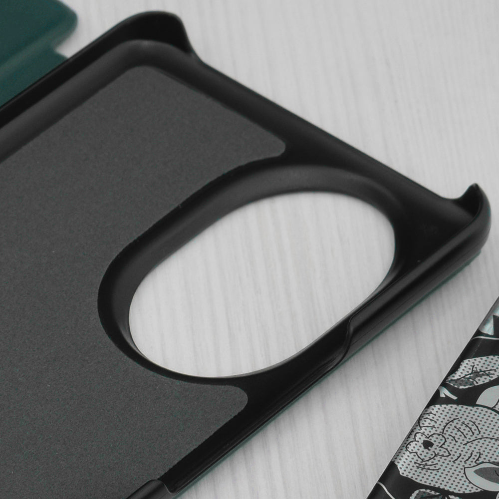 Deksel for Honor 200 Pro, Techsuit, eFold, Mørkegrønn