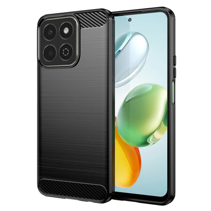 Deksel til Honor 200 Smart, Techsuit, Karbon, Svart