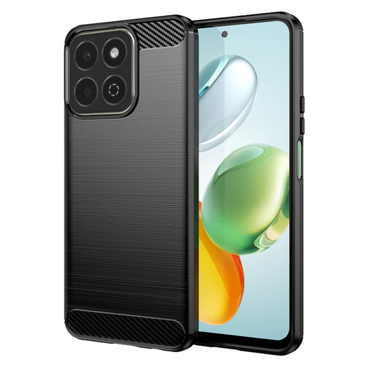 Deksel til Honor 200 Smart, Techsuit, Karbon, Svart