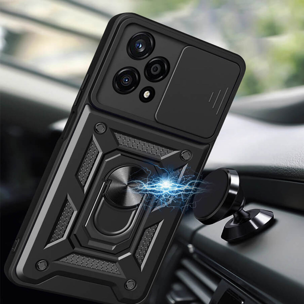 Deksel til Honor 200, Techsuit, CamShield, Svart