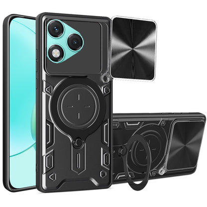 Deksel for Honor 400 Lite, Techsuit, CamGuard Pro, Svart