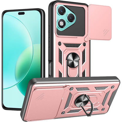 Deksel til Honor 400 Lite, Techsuit, CamShield, Rosa