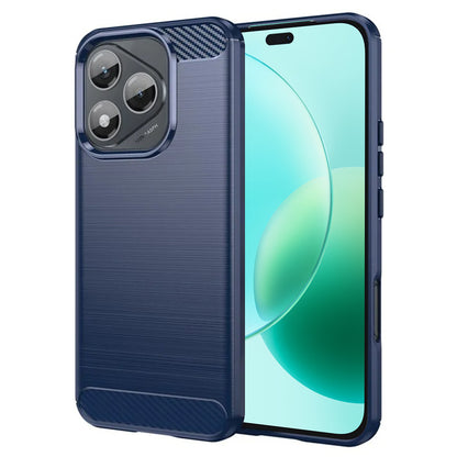 Deksel til Honor 400 Lite, Techsuit, Karbon, Blå