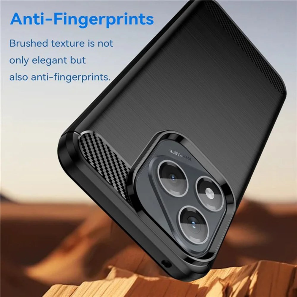 Deksel til Honor 400 Lite, Techsuit, Karbon, Blå
