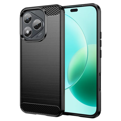 Deksel til Honor 400 Lite, Techsuit, Karbon, Svart