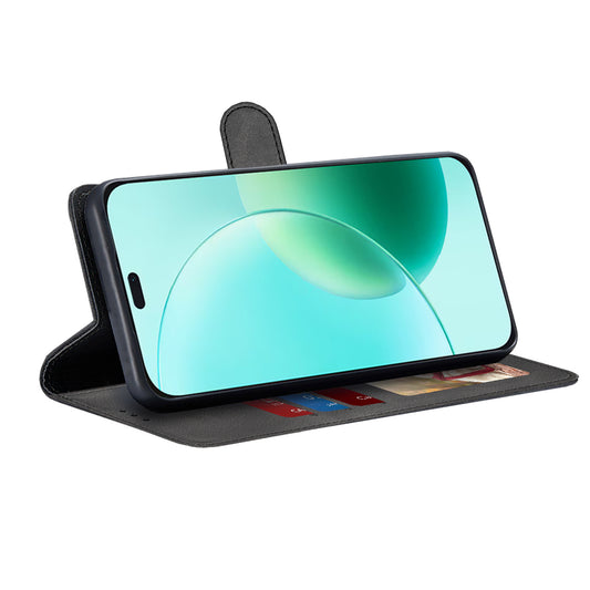 Deksel for Honor 400 Lite, Techsuit, Diary Book, Svart