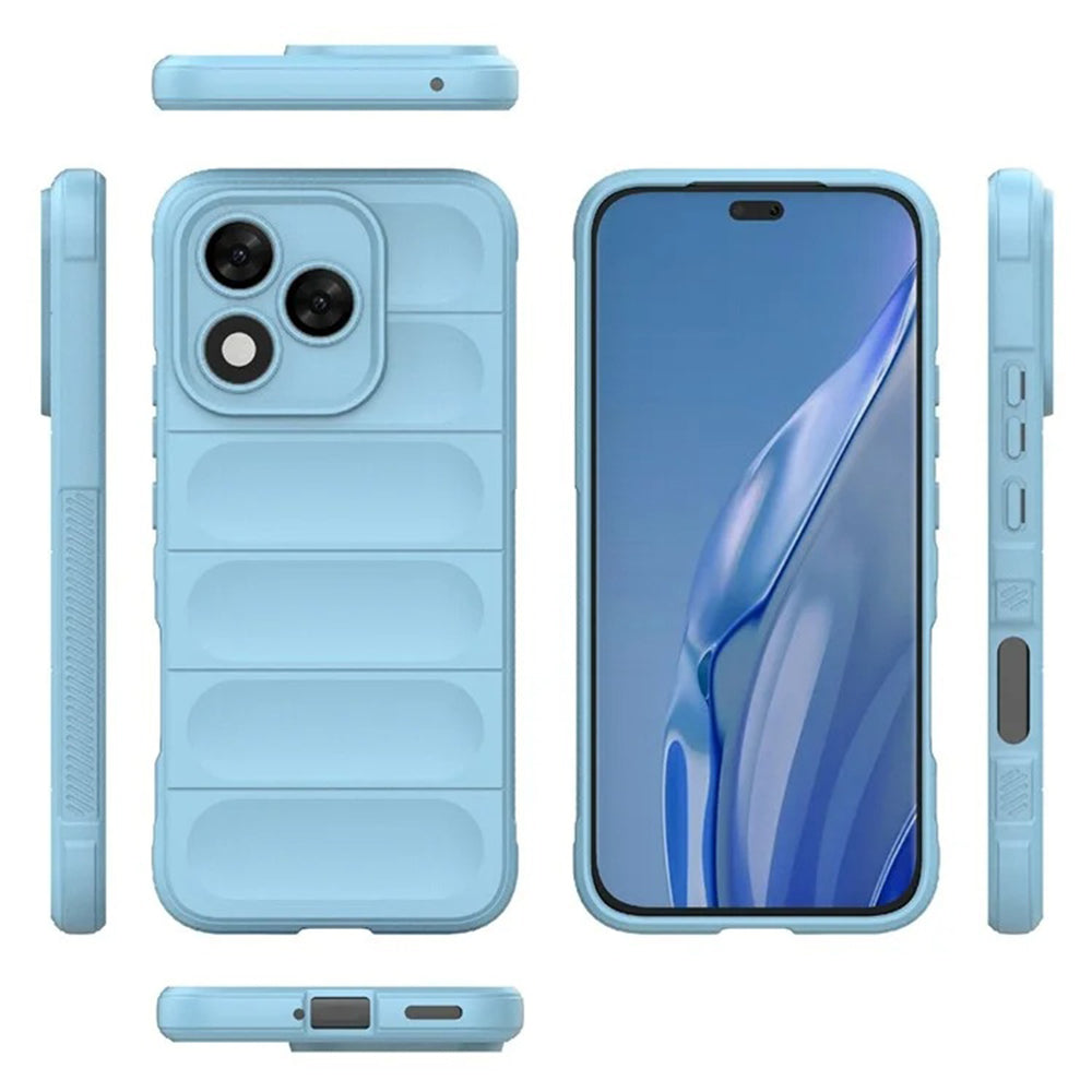 Deksel til Honor 400 Lite, Techsuit, Magic Shield, Blå