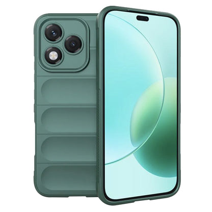 Deksel til Honor 400 Lite, Techsuit, Magic Shield, Grønn