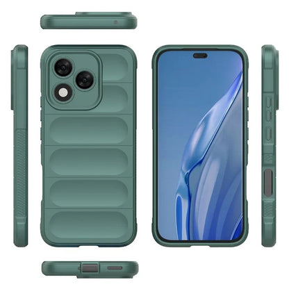 Deksel til Honor 400 Lite, Techsuit, Magic Shield, Grønn